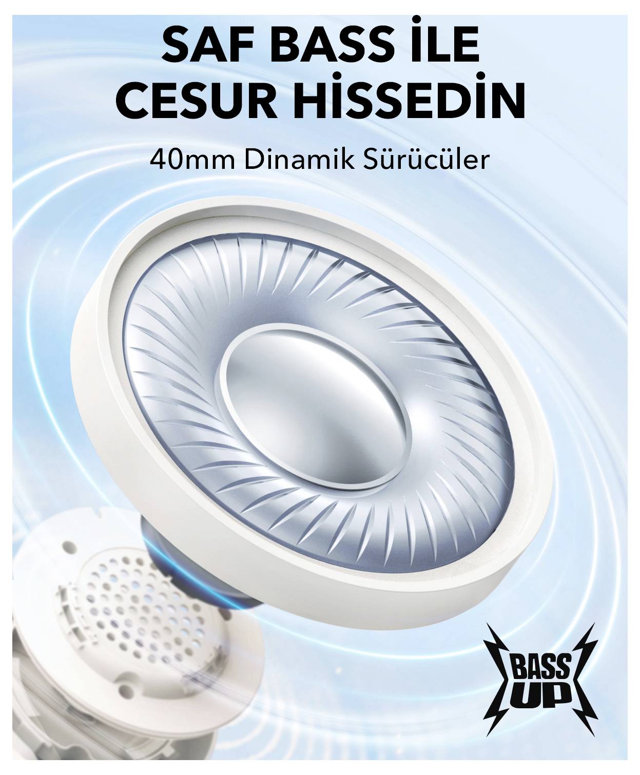 Anker Soundcore H30i On Ear Kopfhörer Bluetooth® Stereo Weiß-2