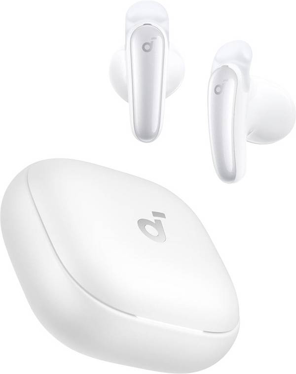 Anker Soundcore Liberty Buds  In Ear Kopfhörer Bluetooth® Stereo Weiß  Wasserabweisend, Ladecase