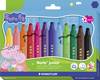 Staedtler Fasermaler STAEDTLER Fasermaler NJ Peppa 12ST 329 C12 L1 12-farbig 12 St.