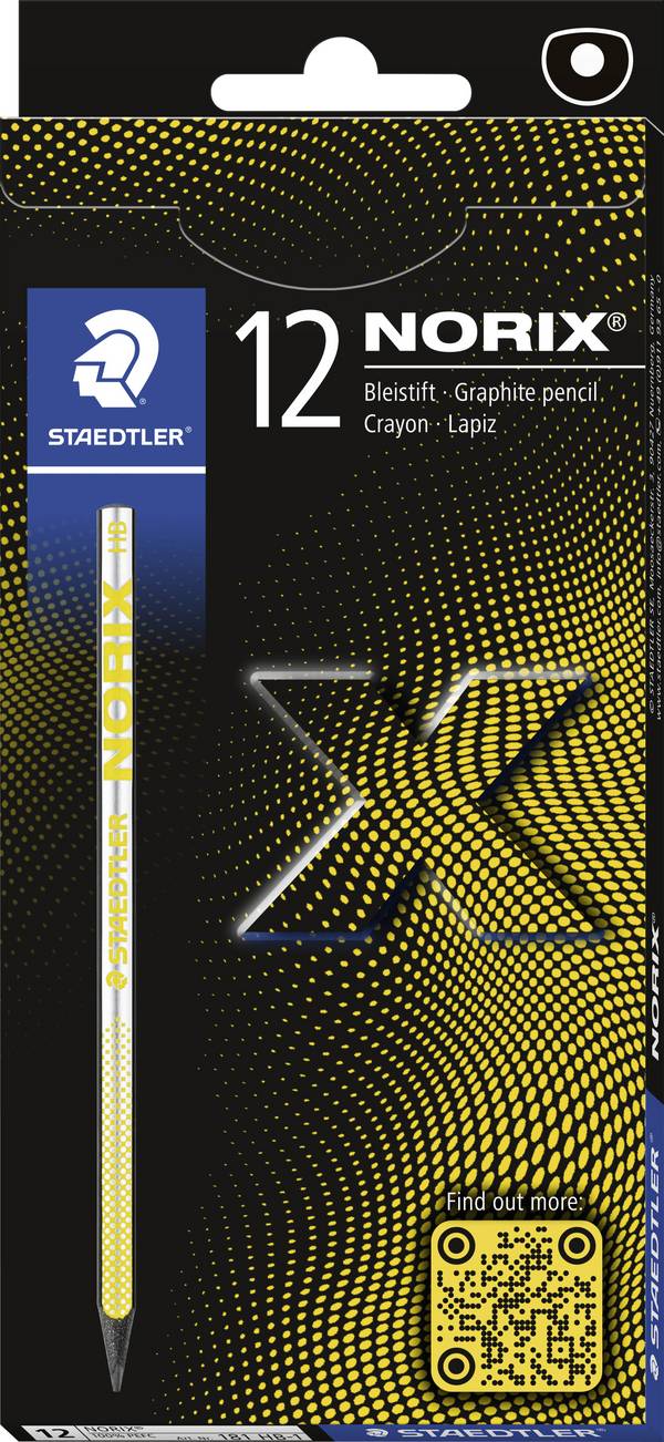 Staedtler Bleistift NORIX HB 100% PEFC 181 HB-1 Bleistift  12 St.