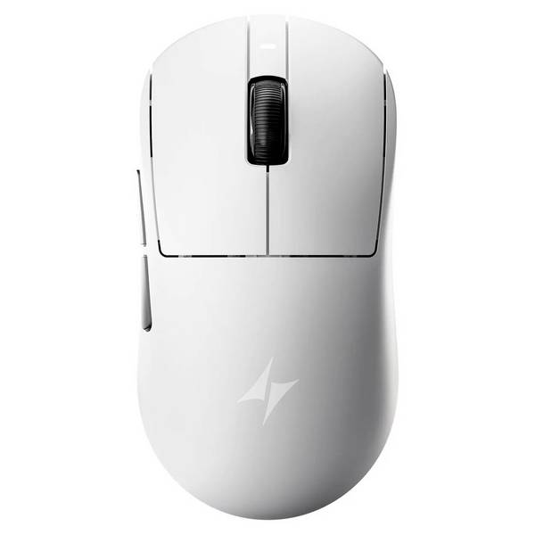 ATK A9 Mini+ Gaming-Maus Funk, USB Optisch Weiß 5 Tasten 50000 dpi