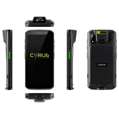 Cyrus CS75XA MDE / Mobiles Datenerfassungsgerät Laser Schwarz Smartphone-Scanner USB-C®, NFC, Bluetooth®, Wi-Fi 5 (802.1-3
