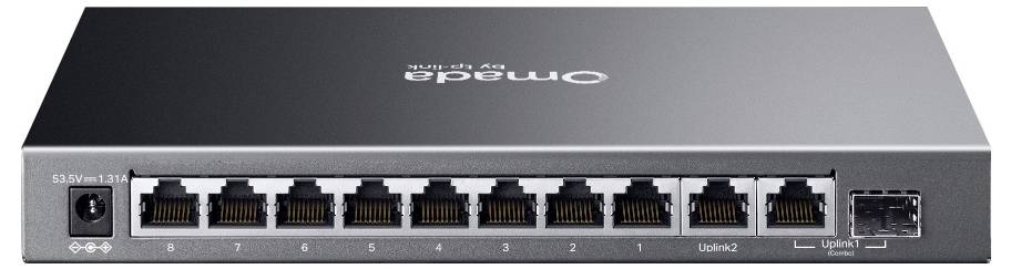 TP-LINK ES210GP ES210GP V1 Managed Netzwerk Switch 8 Port PoE-Funktion-1