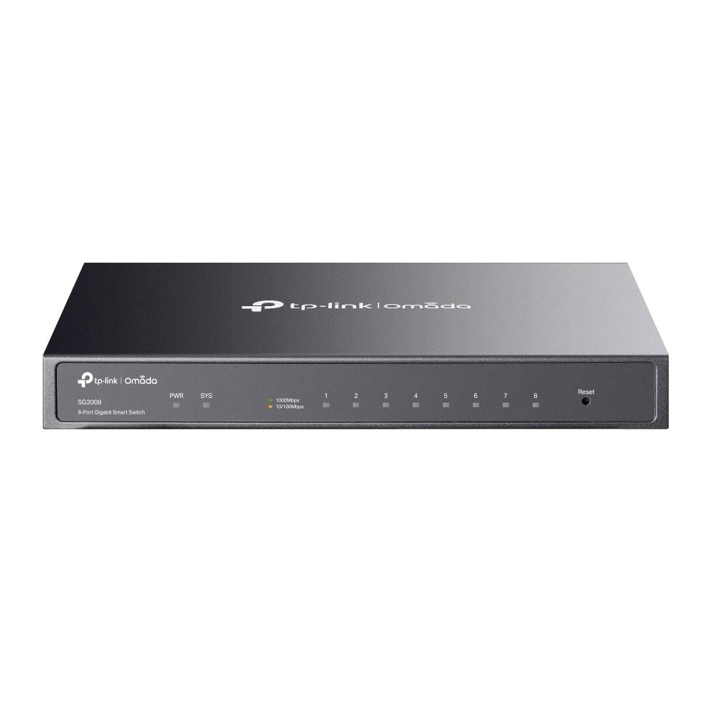 TP-LINK SG2008 TP-Link TL-SG2008 V4 - Switch - managed Managed Netzwerk Switch-0