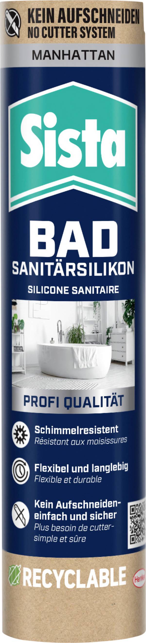 Sista Sealing Silikon Herstellerfarbe Manhattan SRUMH 1 St.