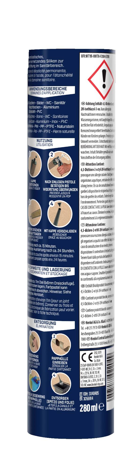 Sista Sealing Silikon Herstellerfarbe Transparent SRUTR 1 St.-1