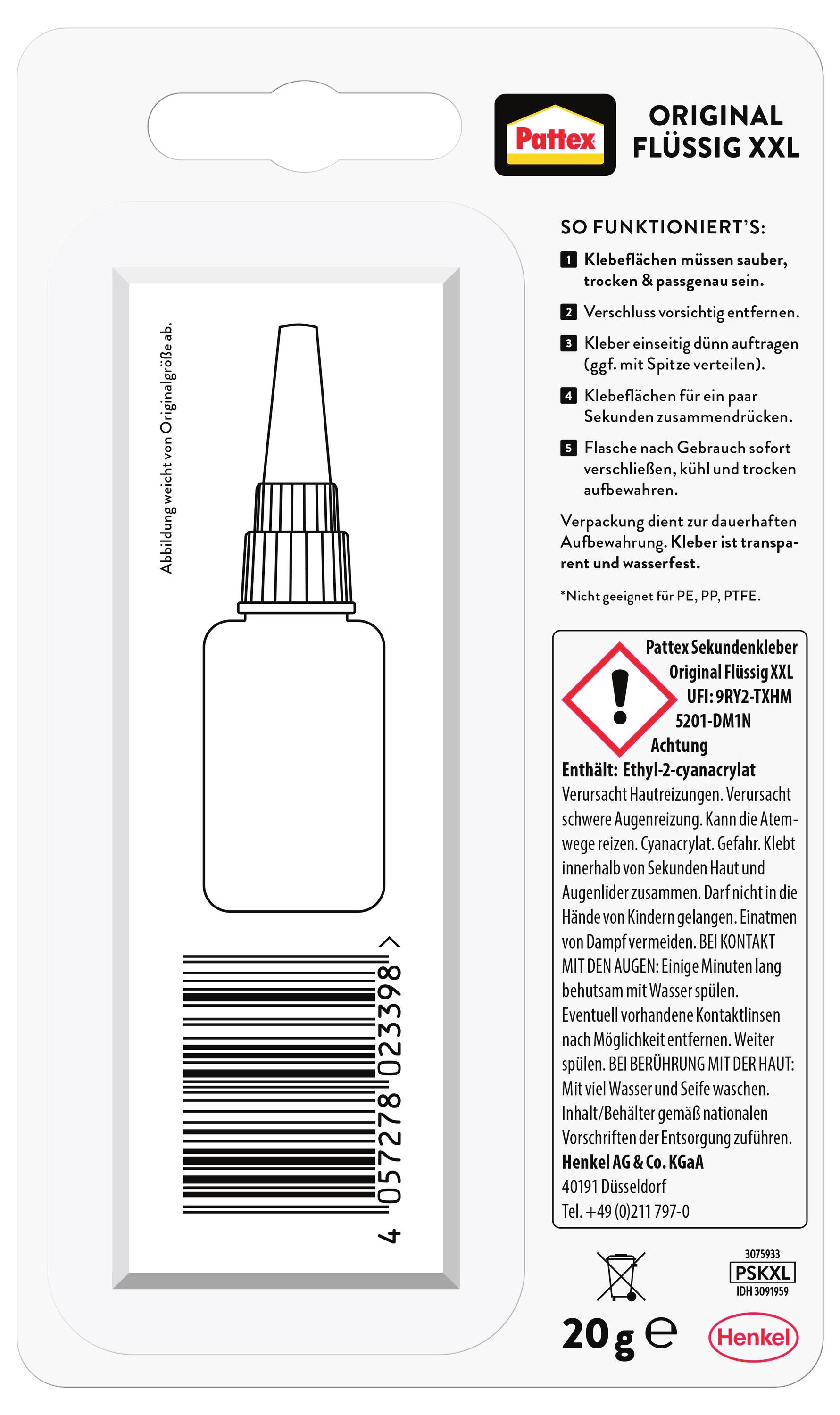 Pattex Instant Repair Sekundenkleber PSKXL 1 St.-2