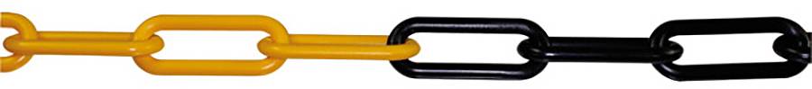 DEHN 700113 Absperrkette Gelb/Schwarz 10 m-0