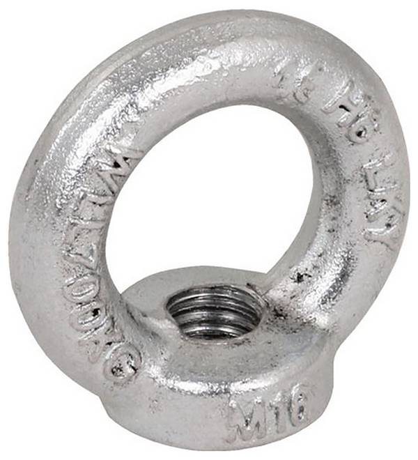 DEHN 621097 621097 Ringmuttern M16      Stahl feuerverzinkt 1 St.