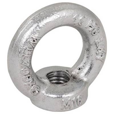 DEHN 621097 621097 Ringmuttern M16 Stahl feuerverzinkt 1 St.-0
