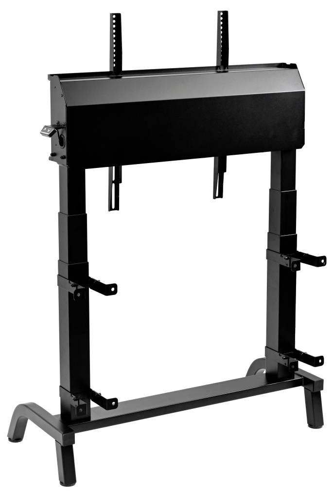 Legamaster Bodenständer 1 Display(s) 139,7 cm (55") - 248,9 cm (98") Schwarz Boden-Wand, elektrisch motorisiert, Höhenve-1