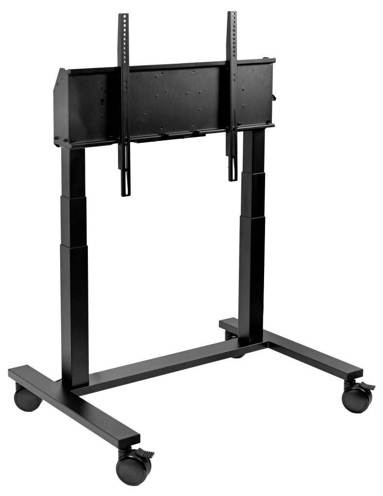 Legamaster TV-Rollwagen 1 Display(s) 139,7 cm (55") - 248,9 cm (98") Schwarz elektrisch motorisiert, Höhenverstellbar, S-1