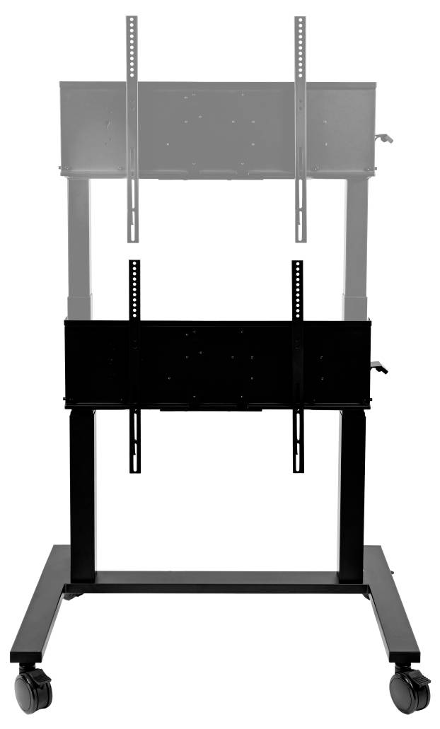 Legamaster TV-Rollwagen 1 Display(s) 139,7 cm (55") - 248,9 cm (98") Schwarz elektrisch motorisiert, Höhenverstellbar, S-3