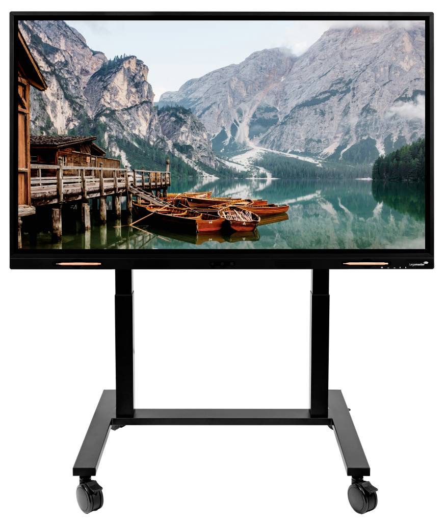 Legamaster TV-Rollwagen 1 Display(s) 139,7 cm (55") - 248,9 cm (98") Schwarz elektrisch motorisiert, Höhenverstellbar, S-7