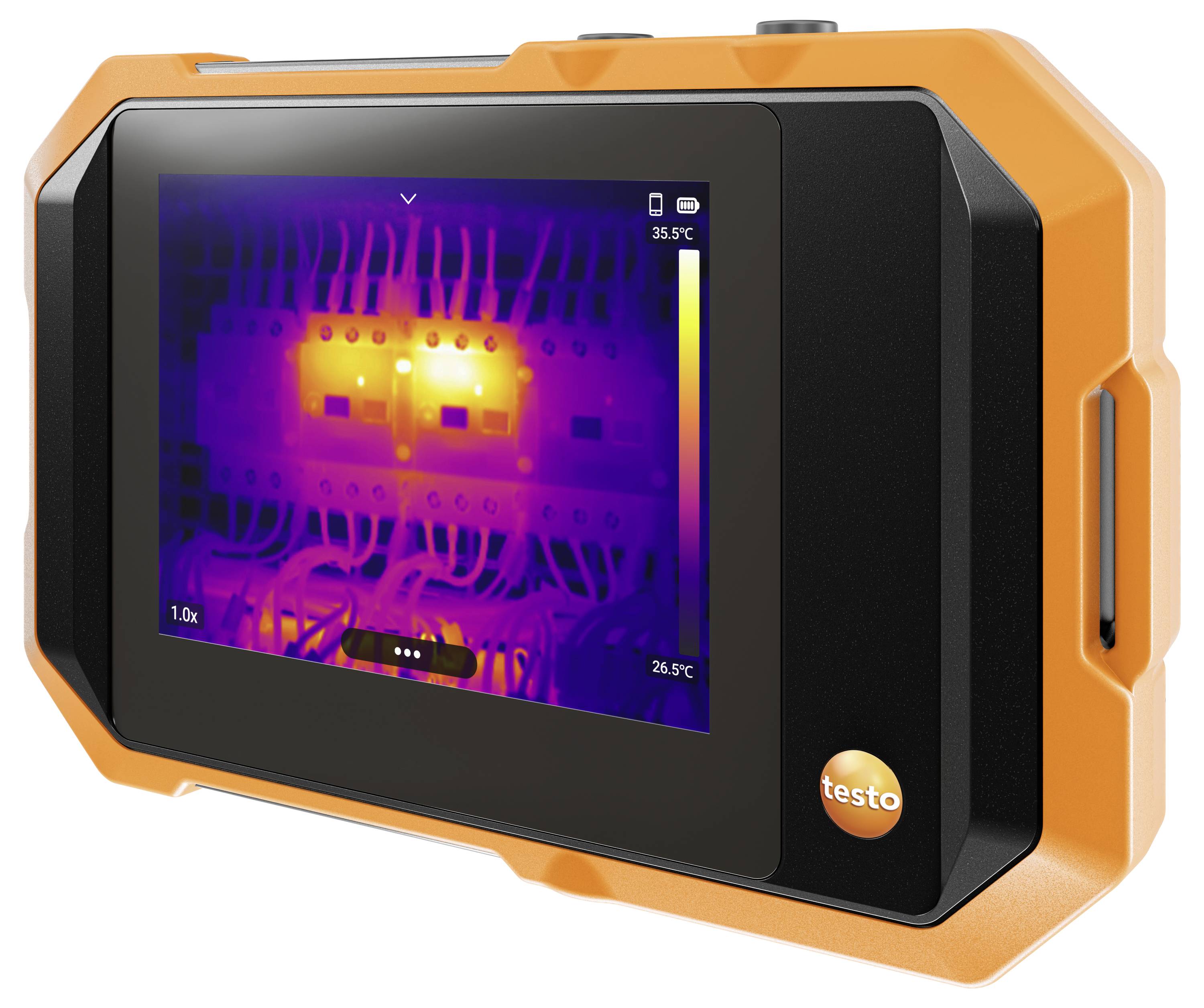 testo 862-1 Wärmebildkamera -10 bis 550 °C 160 x 120 Pixel 25 Hz USB-C-3