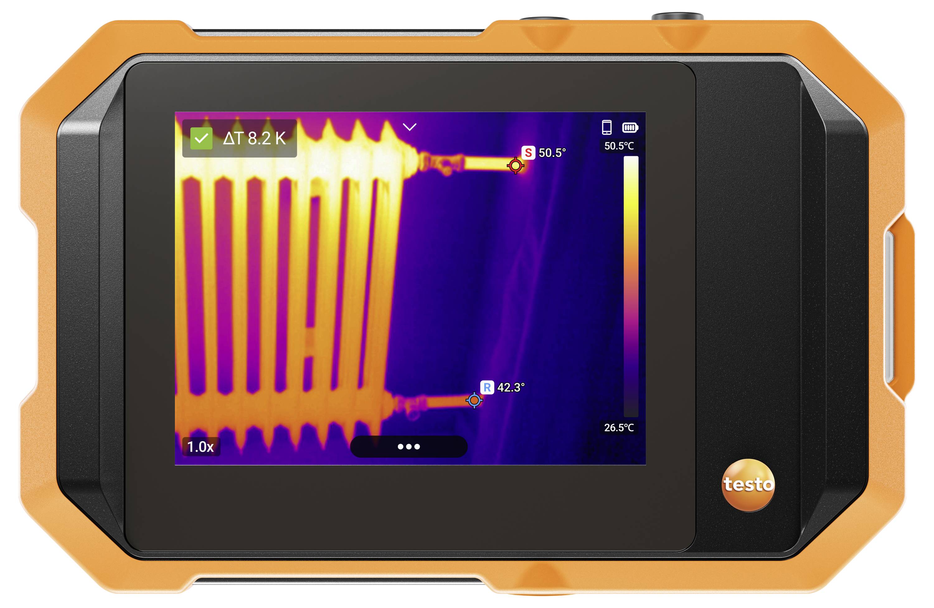 testo 862-2 Wärmebildkamera -10 bis 550 °C 256 x 192 Pixel 25 Hz-2