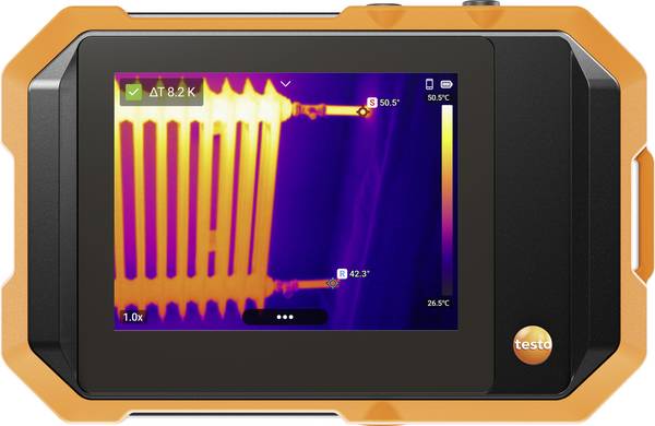testo 862-2 Schimmel-Set Wärmebildkamera  -10 bis 550 °C 256 x 192 Pixel 25 Hz USB-C