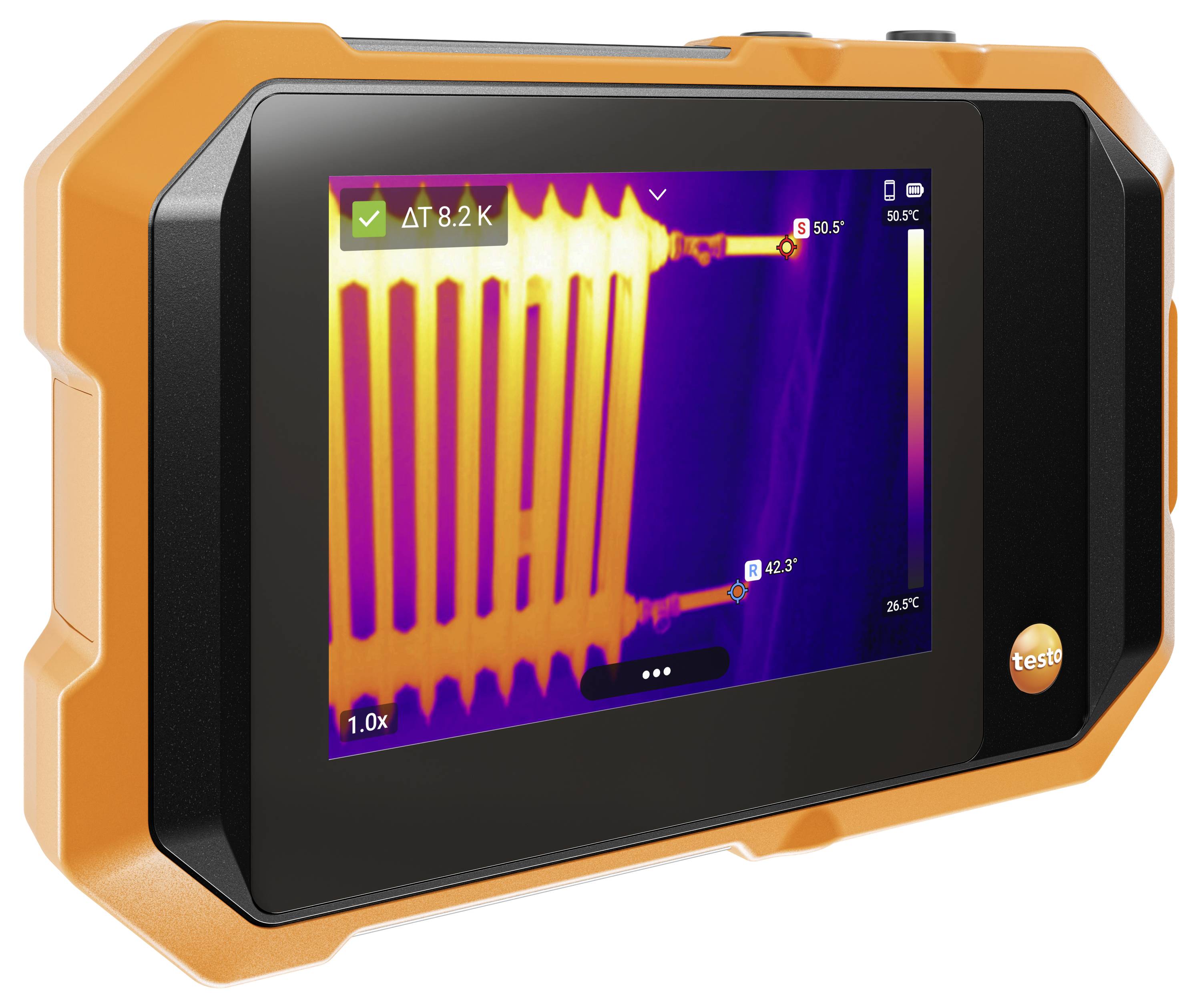 testo 862-2 Schimmel-Set Wärmebildkamera -10 bis 550 °C 256 x 192 Pixel 25 Hz USB-C-1