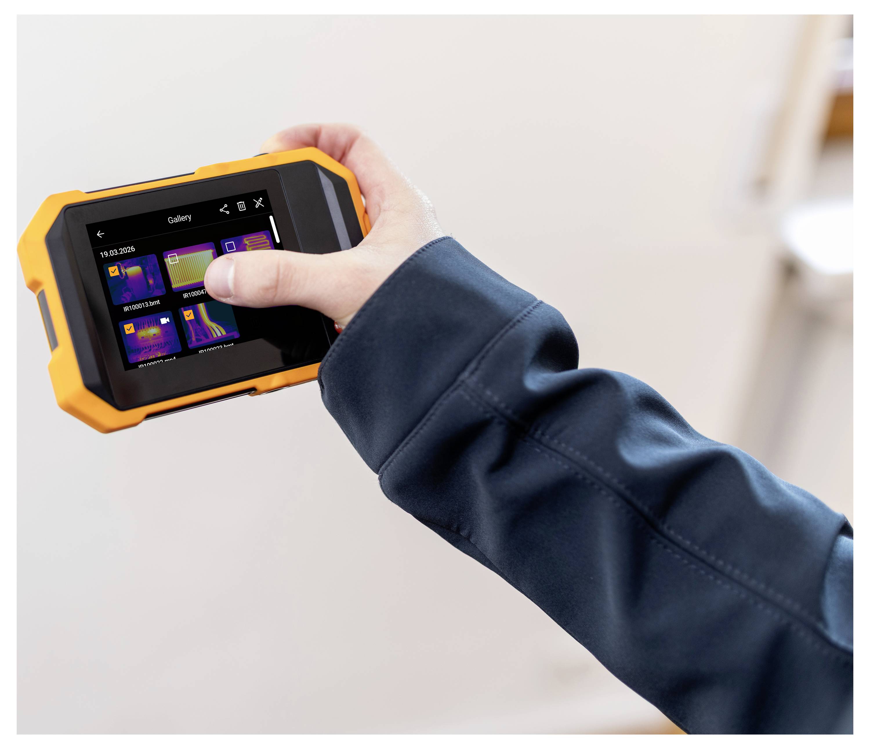 testo 862-2 Schimmel-Set Wärmebildkamera -10 bis 550 °C 256 x 192 Pixel 25 Hz USB-C-13