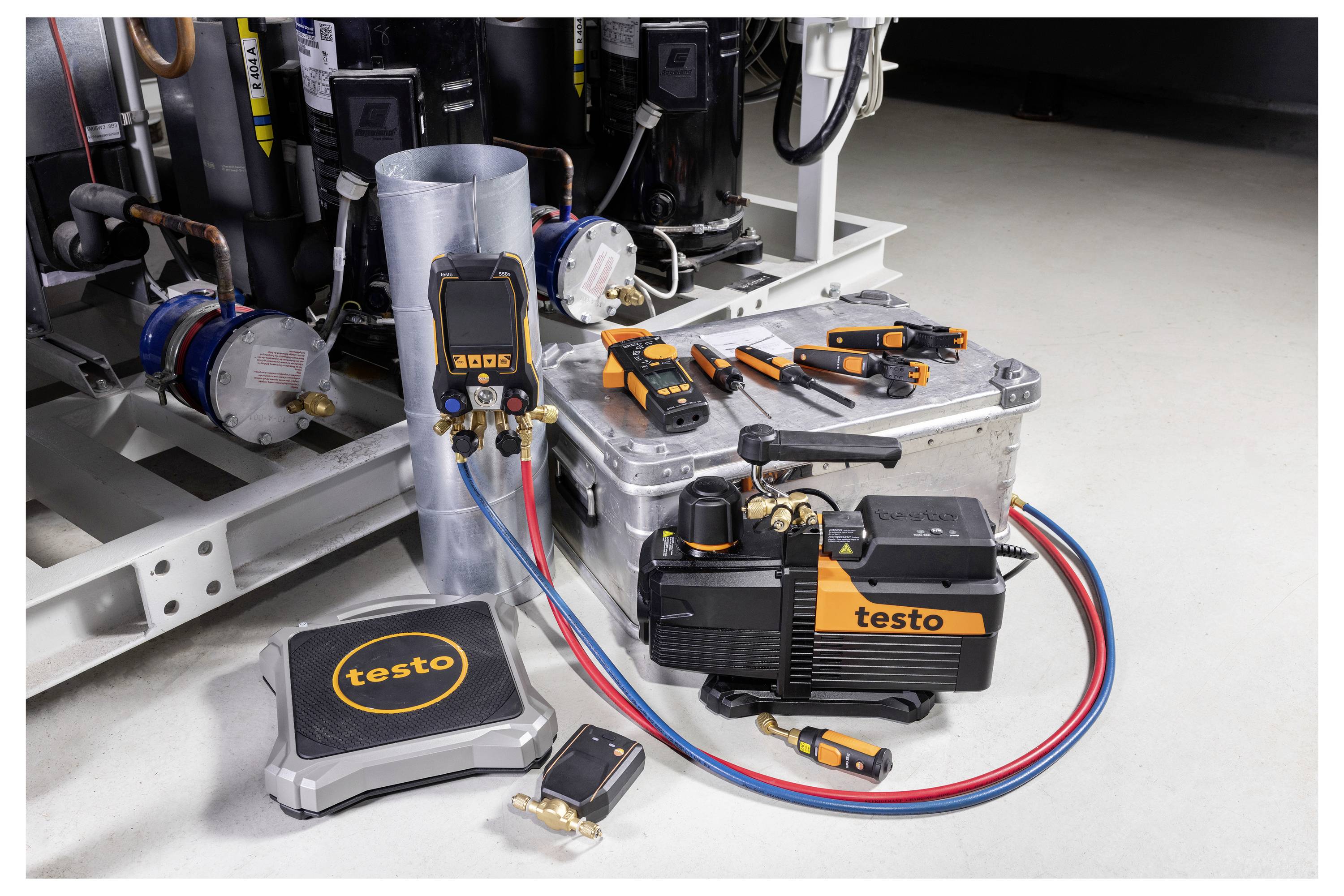 Wärmepumpen-Profi-Set testo 558s Druck, Temperatur, Vakuum-10
