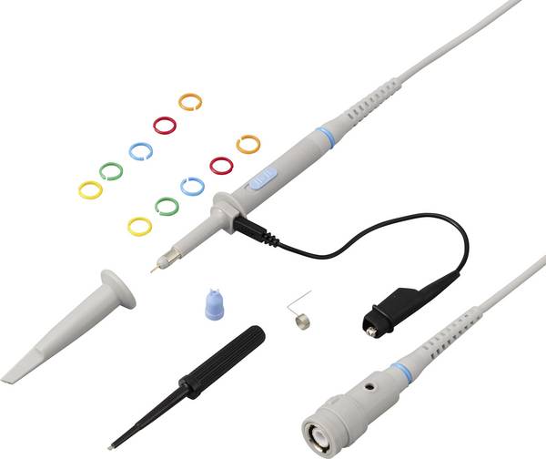 VOLTCRAFT PP-406 Tastkopf  gerade, isoliert 60 MHz 1:1, 10:1 600 V