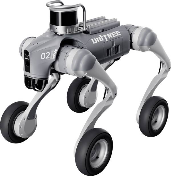 UNITREE Go2-W | UNITREE Robotics Go2W-U4