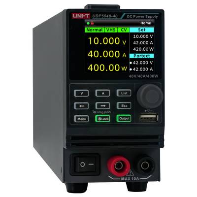 Uni-T UDP5040-40 Labornetzgerät, einstellbar 0 - 40 V/DC 0 mA - 40 A 400 W USB-Host, USB-Device, LAN, Analog Auto-Range,-1