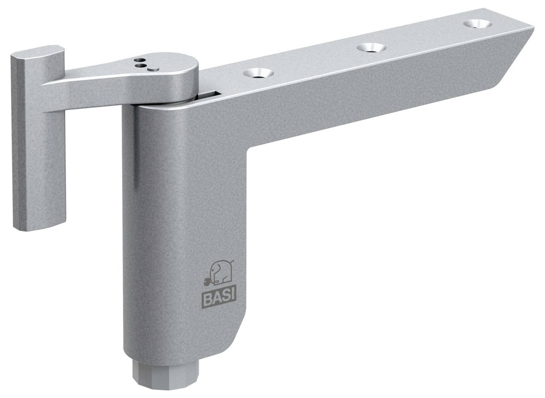 Basi 1460-0102 Türschließer Silber-1