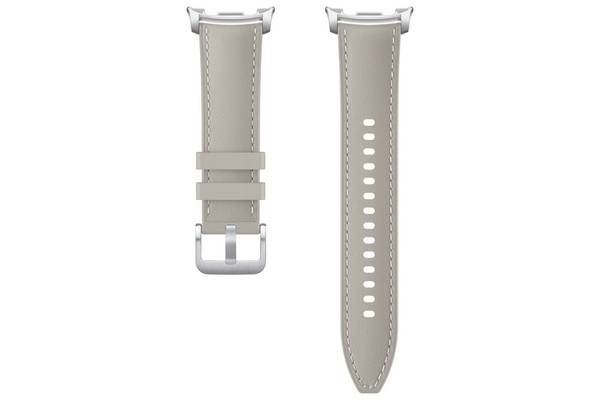 Samsung Hybrid(S/M/L) für Watch8/Watch8 Ersatzarmband  Grau-Braun