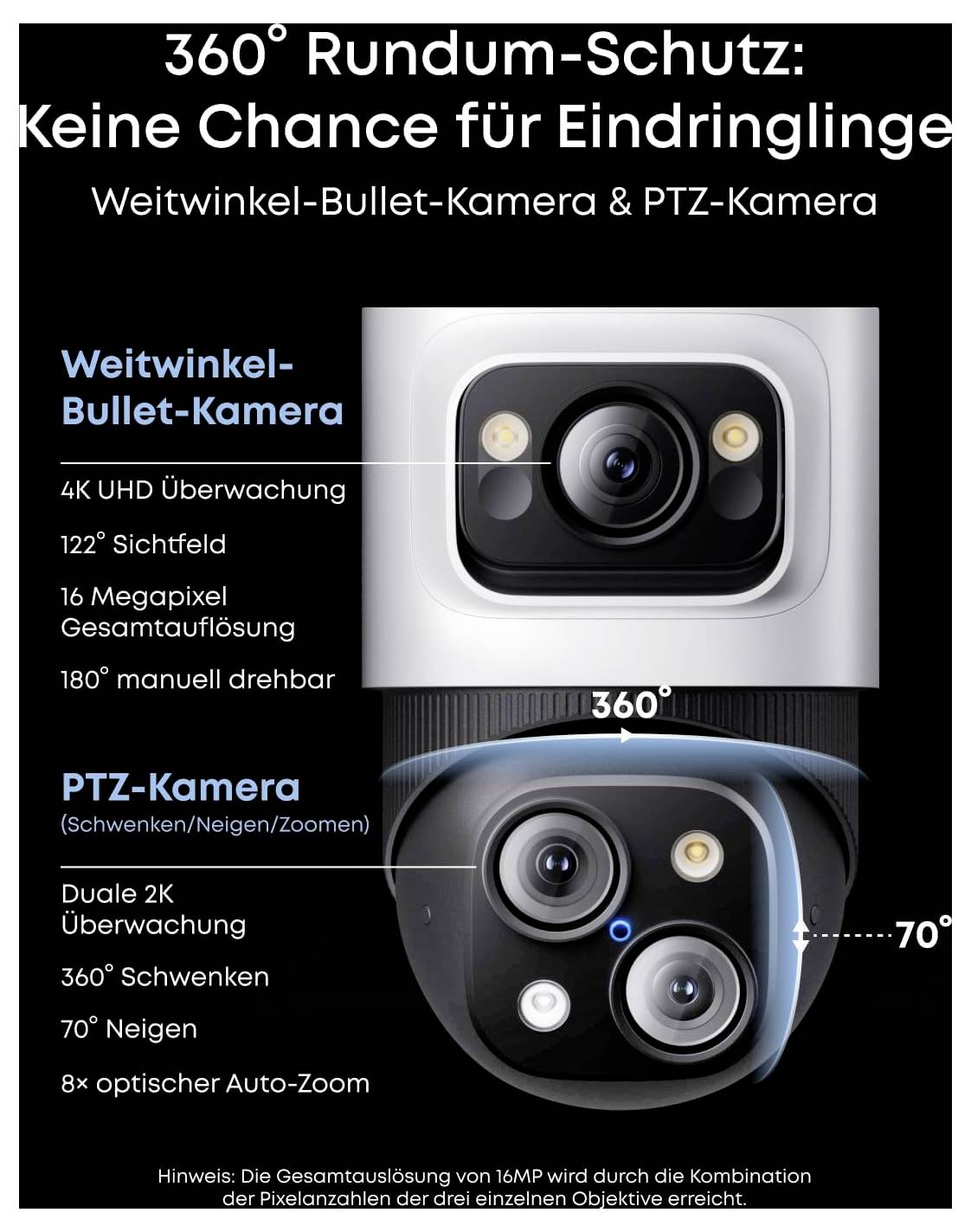 eufy Eufy PoE NVR Security System S4 Max E8E00322 Kabelgebunden, LAN IP-Netzwerk-Videorecorder-Set 3840 x 2160 Pixel-1