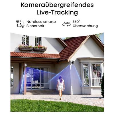 eufy eufy NVR Security System S4 E8E00323 Kabelgebunden, LAN IP-Netzwerk-Videorecorder-Set 3840 x 2160 Pixel-5