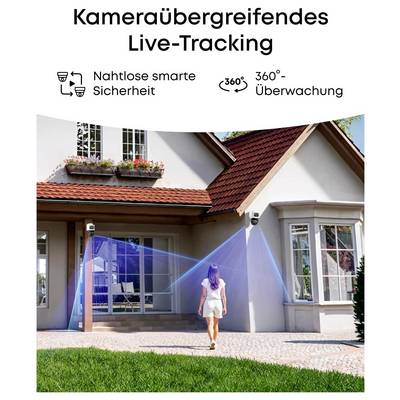eufy eufy NVR Security System S4 E8E00325 Kabelgebunden, LAN IP-Netzwerk-Videorecorder-Set 3840 x 2160 Pixel-5