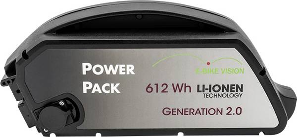 Vision Akkus 10021 E-Bike-Akku 36 V 17 Ah Passend für Marke (Akkus) Bosch