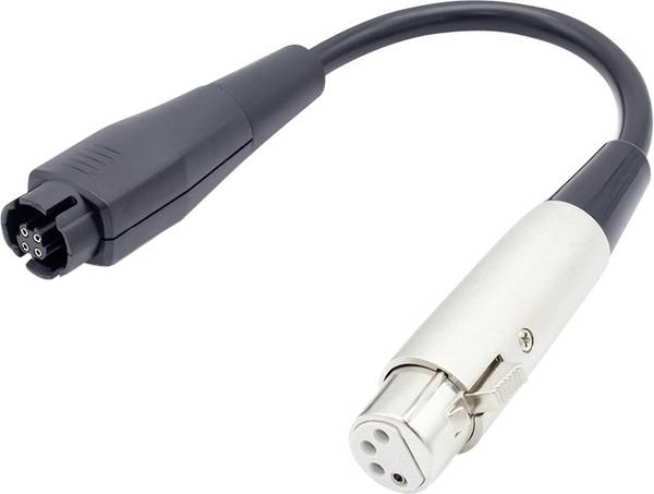 Vision Akkus 4-polige XLR Buchse Akku-Adapter