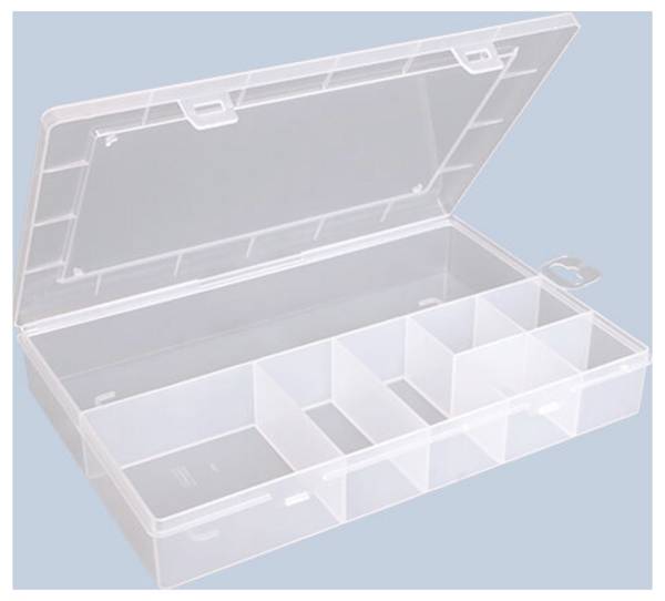 Hünersdorff 601300  Aufbewahrungsbox PP-ECO CLASSIC  (L x B x H) 223 x 339 x 58 mm Transparent 1 St.