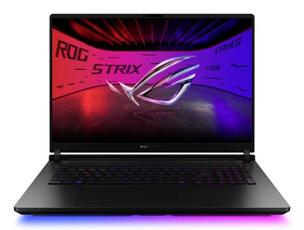 Asus Gaming Notebook ROG Strix SCAR 18  45.7 cm (18 Zoll) 4K UHD Intel® Core™ Ultra 9 (Series 2) 290HX Plus 24 GB RAM  8 TB SSD Deutsch, QWERTZ Intel Intel-Grafik Nvidia NVIDIA GeForce RTX 5090 24 GB GDDR7 Schwarz  90NR0LF1-M00FX0