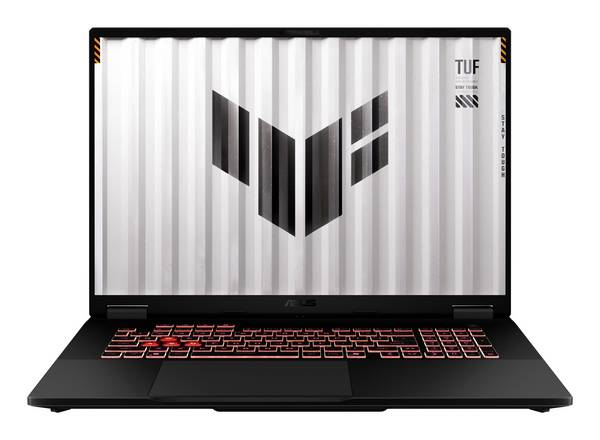 Asus Gaming Notebook TUF Gaming A18  45.7 cm (18 Zoll) WUXGA AMD Ryzen 7 260 8 GB RAM  512 GB SSD Deutsch, QWERTZ AMD AMD Radeon Graphics  NVIDIA GeForce RTX 5070 8 GB GDDR7 Grau  90NR0NL1-M007F0