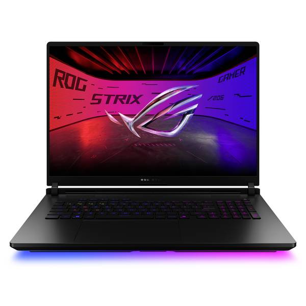 Asus Gaming Notebook ROG Strix SCAR 18  45.7 cm (18 Zoll) WQUXGA Intel® Core™ Ultra 9 (Series 2) 290HX Plus 24 GB RAM  4 TB SSD Deutsch, QWERTZ Intel Intel-Grafik Nvidia NVIDIA GeForce RTX 5090 24 GB GDDR7 Schwarz  90NR0LF1-M00SB0