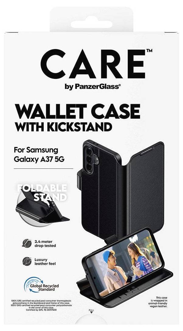 PanzerGlass CARE Booklet Samsung Galaxy A37 Schwarz Standfunktion CR56909-6