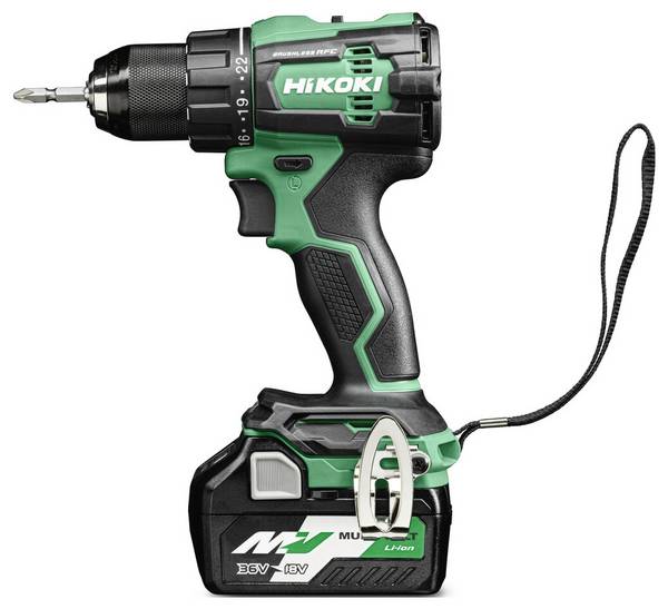 HiKOKI  DS18DEWRZ Akku-Schrauber  18 V   inkl. Akku, inkl. Ladegerät