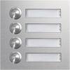 Hager REN004X Rund-Taster-Modul Silber