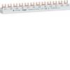 Hager KDN463AD Hager KDN463AD Phasenschiene 4P Gabel 10mm² 63A 12M AFDD Phasenschiene 1 St.