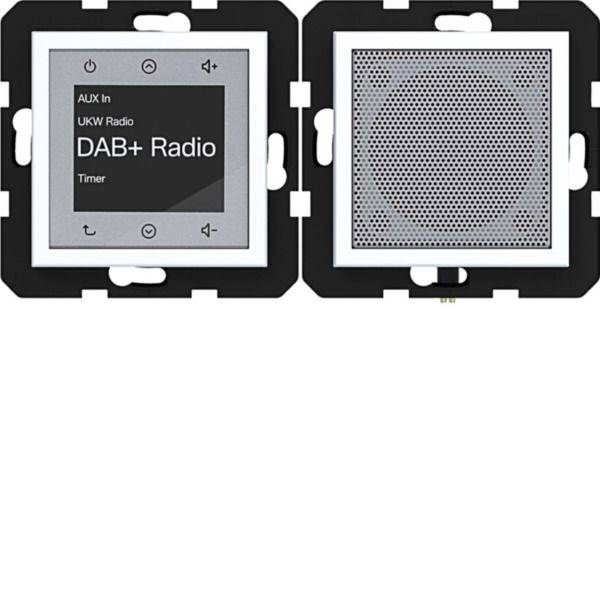 Hager Unterputz-Radio     Lichtweiß (matt) WAN6010WM 1 St.