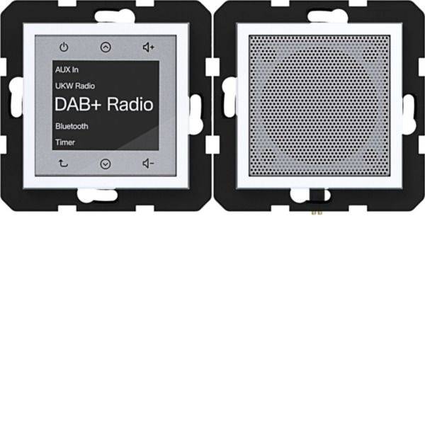 Hager Unterputz-Radio Lichtweiß (glänzend) WAN6110WG 1 St.