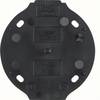 Hager Bodenplatte Schwarz WTA1700BG 1 St.