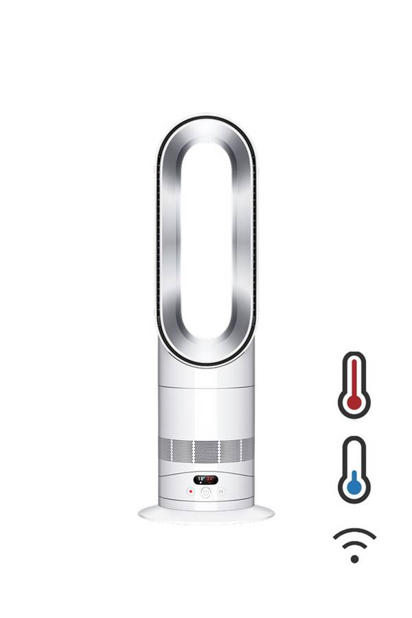 dyson AM15 Hot+Cool HF1 Standventilator   (B x H x T) 635 x 226 x 187 mm  mit Fernbedienung, mit Heizfunktion