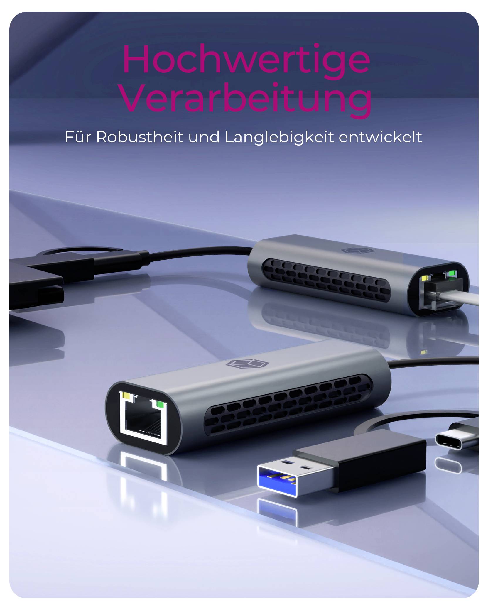 ICY BOX USB 2.0 Adapter 61030-4
