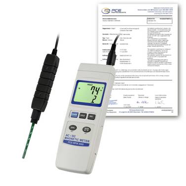 PCE Instruments PCE-MFM 3000-ICA Magnetfeld Analysegerät mit Datenloggerfunktion