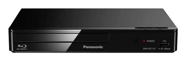 Panasonic DMP-BDT167AG Blu-ray-Player  Schwarz