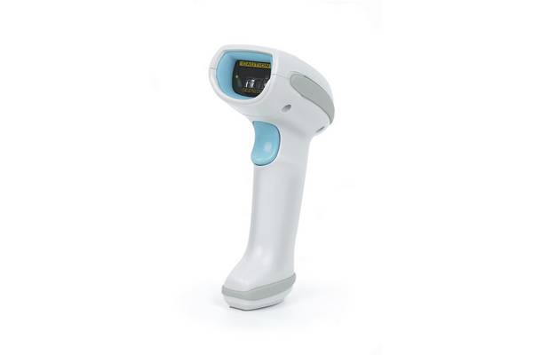 Digitus 2D Barcode-Scanner Kabelgebunden 1D, 2D Imager Weiß, Petrol USB, USB-A